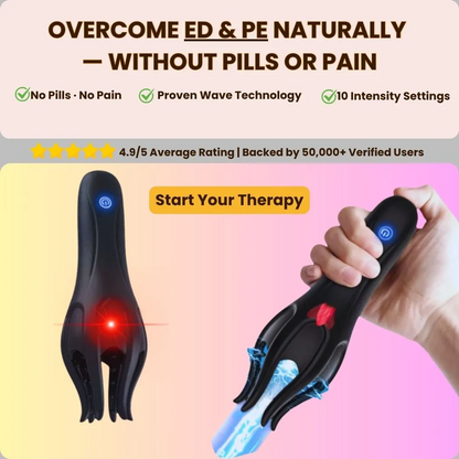PulseFlex™  WavePro – Boost naturel de la circulation et du tonus masculin